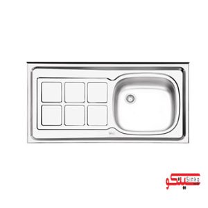 سینک کلاسیک ایلیا استیل مدل 122