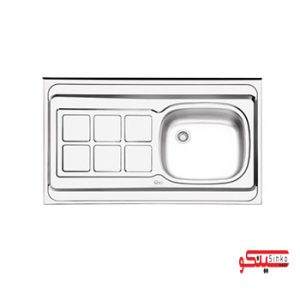 سینک کلاسیک ایلیا استیل مدل 131