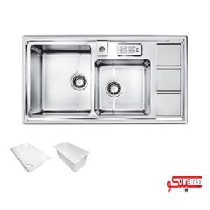 سینک اخوان مدل 328 S توکار