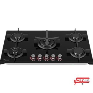 گاز صفحه ای شیشه مشکی داتیس مدل DG-500