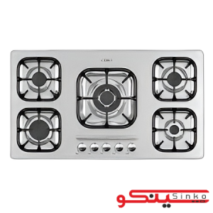 اجاق گاز صفحه ای استیل کن مدل IS9502