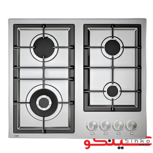اجاق گاز صفحه ای استیل کن مدل IS6401