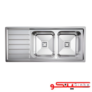 سینک استیل توکار کن مدل 8106s