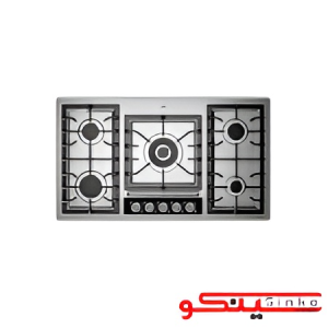 اجاق گاز صفحه ای استیل کن مدلmulti step) S518M)