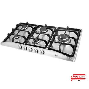 اجاق گاز صفحه ای استیل اخوان مدل GI-13-s