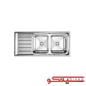سینک استیل توکار کن مدل 8102s