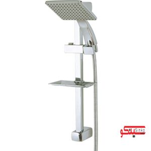 یونیکا (علم دوش) راسان مدل فلت کروم